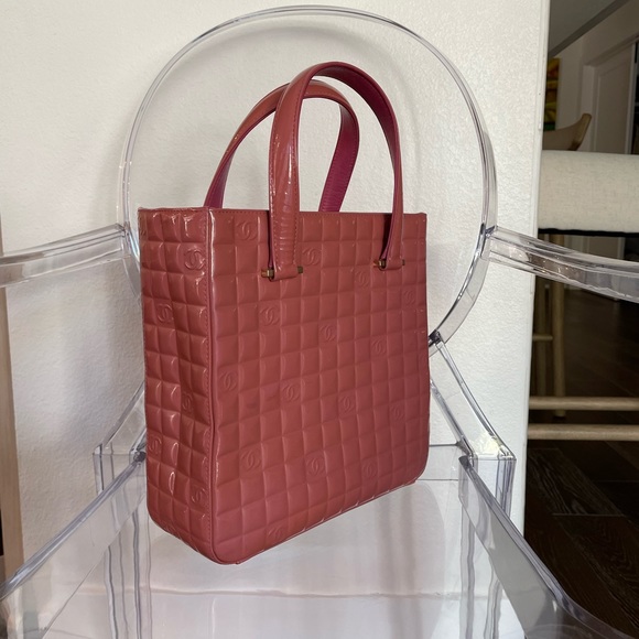 Chanel Chocolate Bar Pink Handbag - Picture 3 of 13